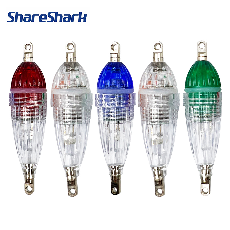 ShareShark 5pcs/bag 6cm LED Fl - đánh giá và giá Fish Finder Battery