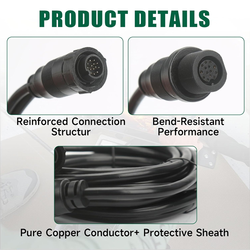 Fish Finders Adapter Cable 14  - đánh giá và giá Fish Finder Transducer